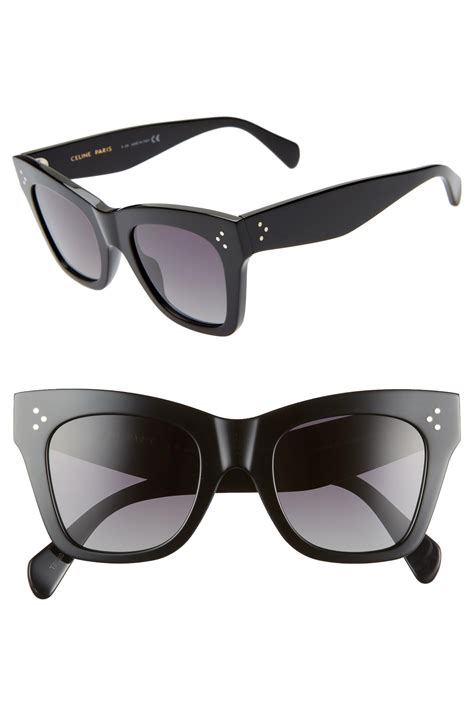 celine subglasses hut|celine 50mm polarized square sunglasses.